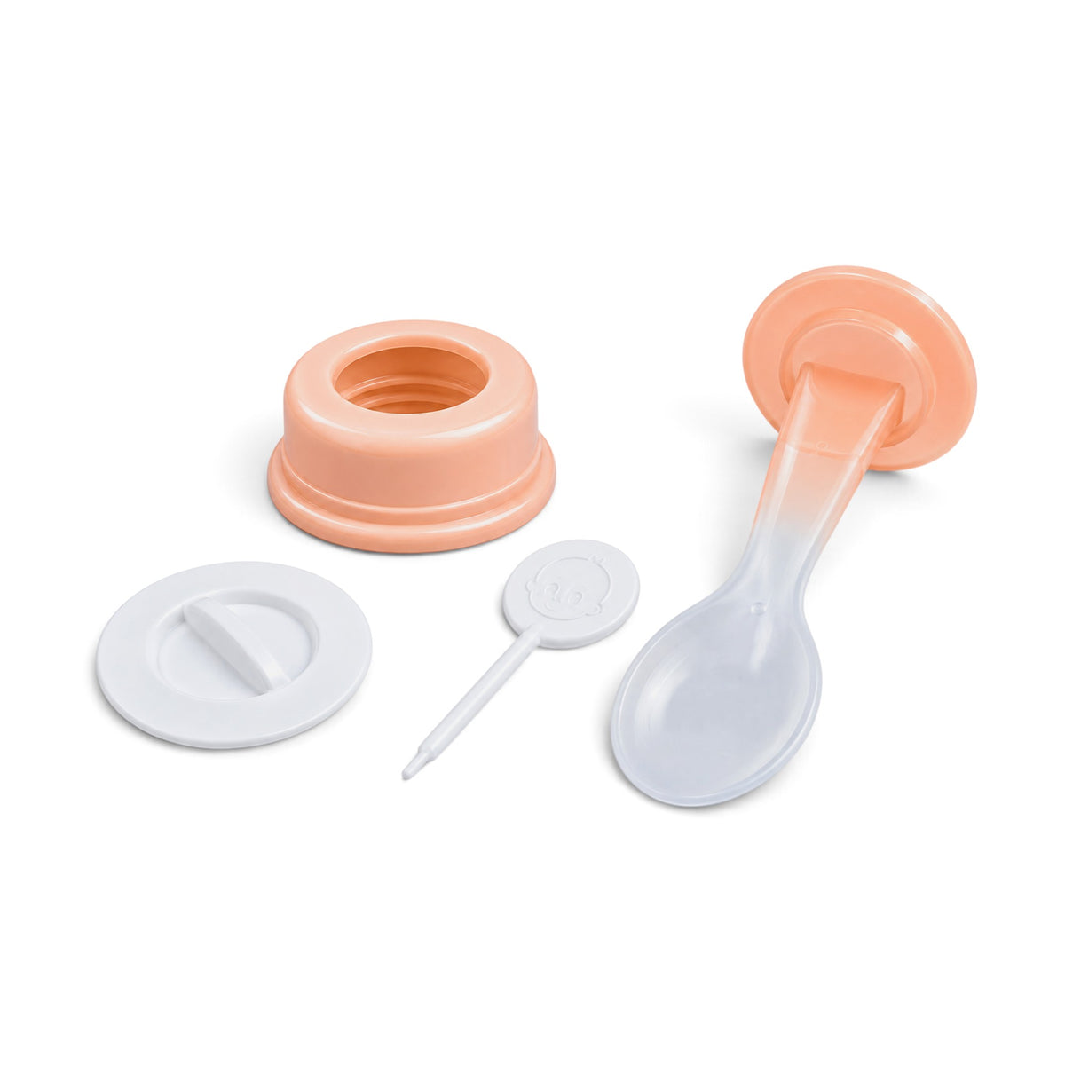 FARLIN EASY FEEDER WITH SPOON ORANGE