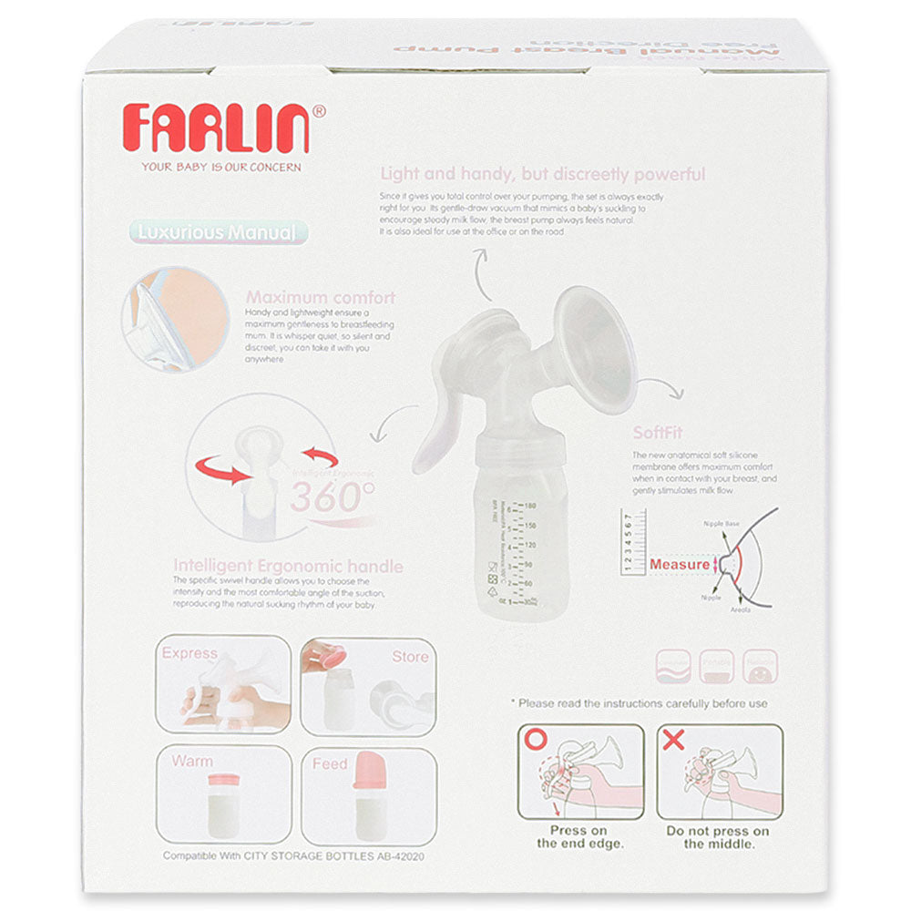 MANUAL BREAST PUMP WN FREE DIRECTION