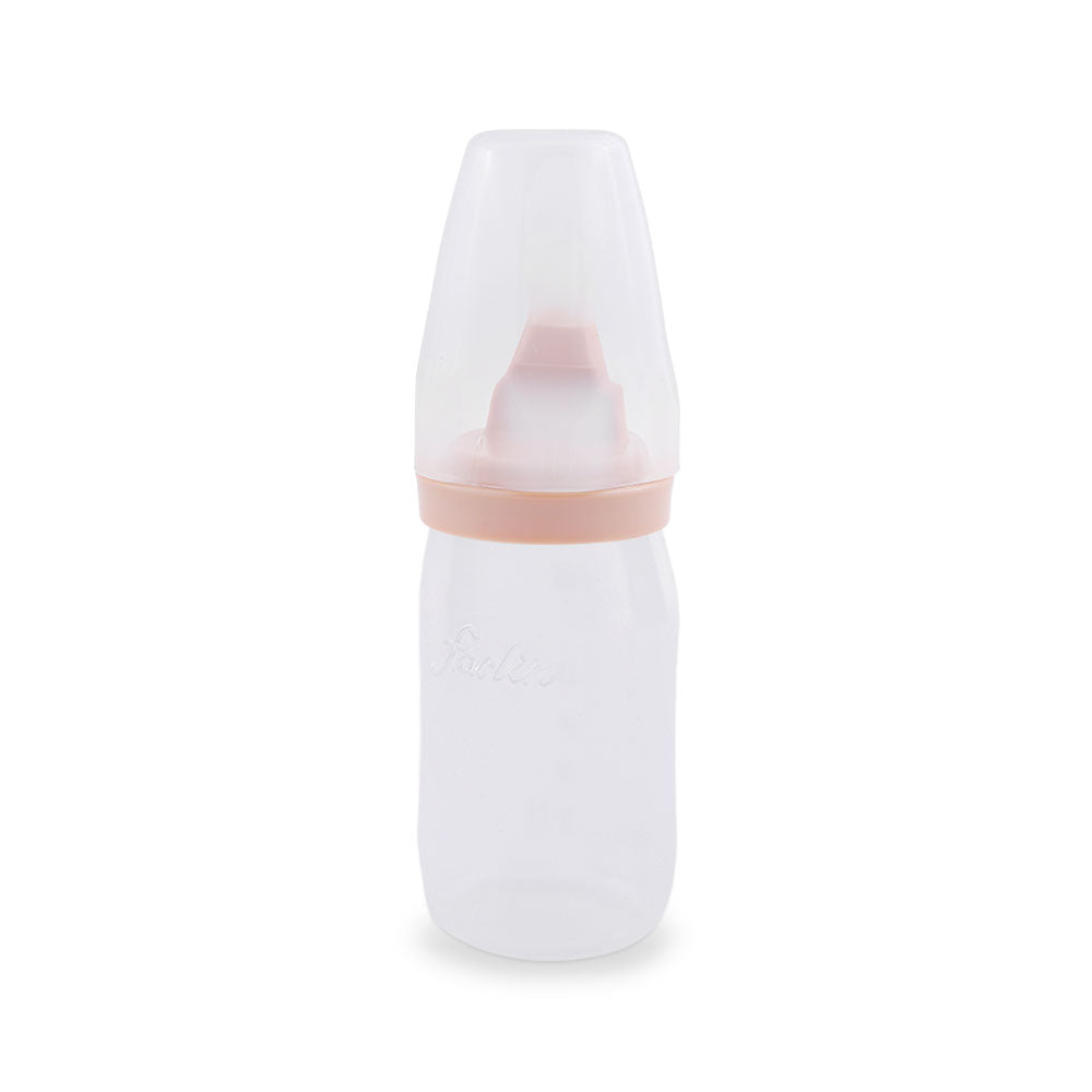 SQUEEZABLE EASY SPOON FEEDER 180ML - PEACH