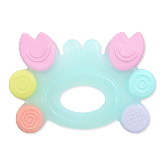 SILICONE GUM SOOTHER - GREEN CRAB