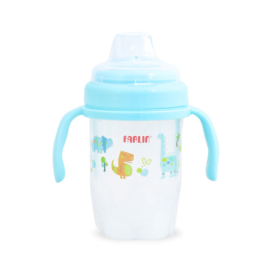 DRINKING CUP STEP 2-SPOUT 240ML-GREEN